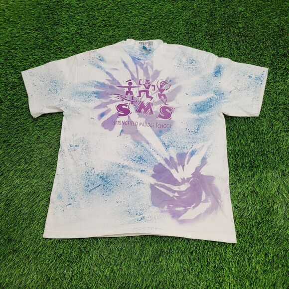 Vintage Springfield Middle School Shirt Large 21x25 USA - Picture 1 of 12